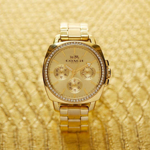 Coach Boyfriend Watch 💫 Gold - Picture 3 of 3